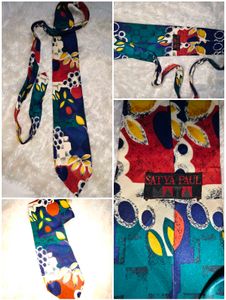 Branded Satya Paul Men's Tie🎁Buy 2 Get 1 Free 🎁