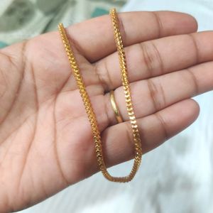 Unisex Anti-Tarnish Gold Plated Chain