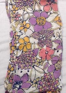 Floral Print Scarf