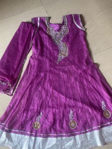 This Is Beautiful Net Kurti And Dupatta Anarkali