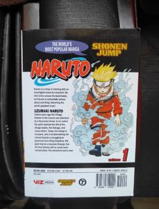 Naruto Volume 1 Manga
