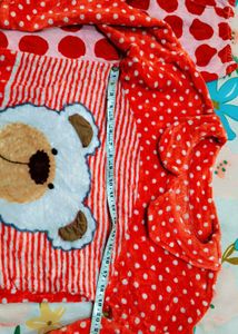 Cute Bear light woolen payjama set