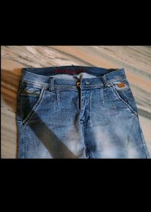 Men Jeans, 32 Size, Branded Jeans, Blue Denim