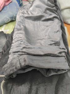 Gray lehenga 3 meter flare,choli, dupatta