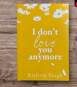 I Don't Love You Anymore Book