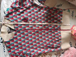 Patterned Zip-Up Jacket