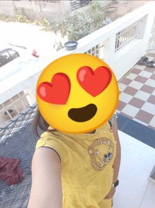 Yellow &amp; Grey Dress