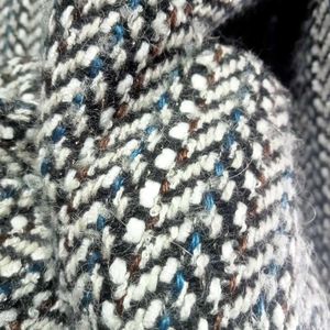 Chic Herringbone Tweed Jacket