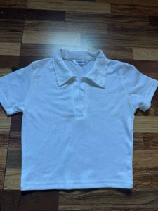 Classic White Polo T-Shirt