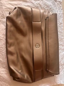 New with Tag IRTH by House of Titan Silver Clutch