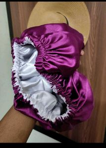 🎀Silk Hair Bonnet with Scrunchie