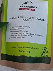 Amla Reetha And Shikakai Powder