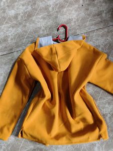 Cozy Yellow Hooded Jacket