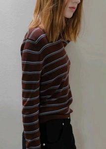 Striped Long Sleeve Top