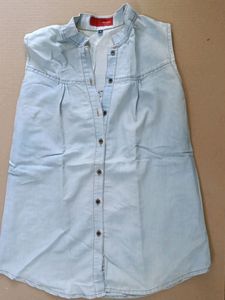 Sleeveless Cotton Top