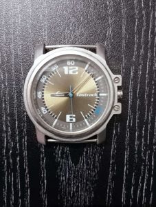 Fastrack Analog Brown And Grey Dial Mens Watch