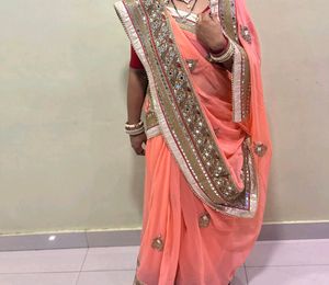 Heavy Work Saree