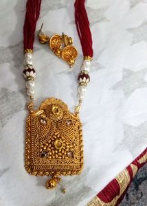 Ethnic Pearl Mala