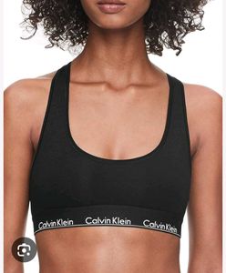 Calvin Klein Black Sports Bra panty set