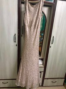 Elegant Sequin Full-Length Gown