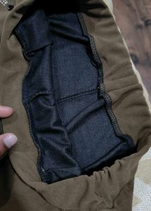 Stylish Olive Green Pants with Embellished Pockets
