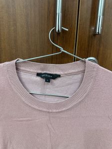Tan Jay Knit Sweater - Pink