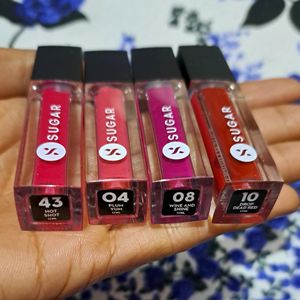 Sugar Smudge Me Not Liquid Lipstick Set