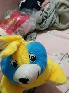 Cute Yellow Stuffed rabbit Toy