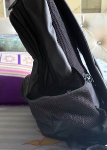 Stylish Brown Faux Leather Backpack