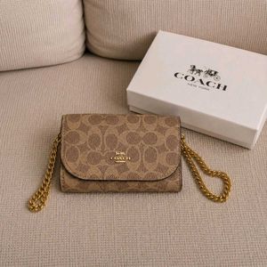 COACH WALLET + SIDE SLING WITH MULTI CARD HOLDER,W