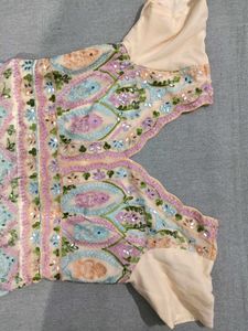Multicolored Ethnic Gown 🌺