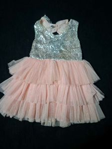 Sparkly Sequin &amp; Tulle Party Dress