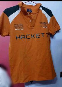 Hackett Aston Martin Polo/Adidas orange shirt