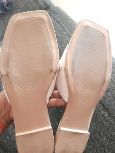 New Westside White Slides for Women