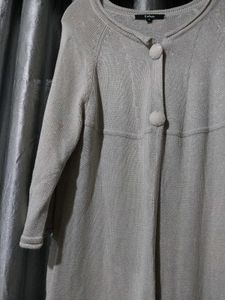 Elegant beaded Knit Cardigan
