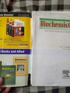 Medical Books Mbbs Biochemistry By Satyanarayana