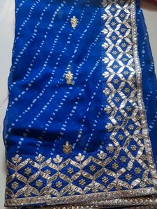 Gota Work Saree