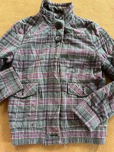 Cozy Plaid Button-Up Jacket