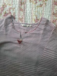 Striped elegant kurthi