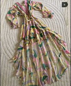 Boho Ruffle Maxi Dress