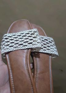 Braided Strap Slide Sandals