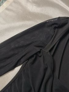 Black bodycon dress