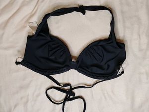Black Swimsuit Bikini Top