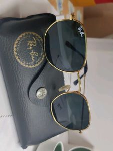 Ray-Ban Gold Frame Sunglasses