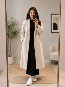 CHIC BEIGE TRENCH COAT