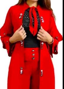 Two piece beautiful red jumpsuit 💋♥️