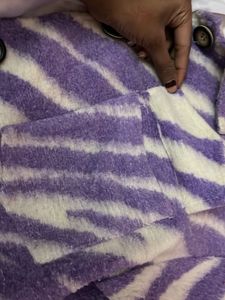 💜Funky Zebra Print Jacket💜
