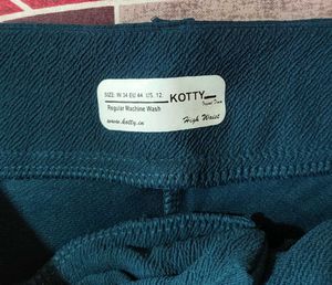 Teal Green Women's Trouser