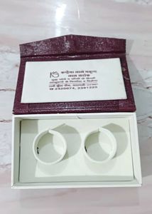 Elegant Burgundy Gold Bangle Box
