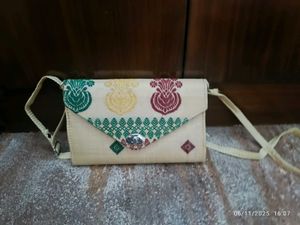 new pure handmade embroidery Elegant Crossbody Bag